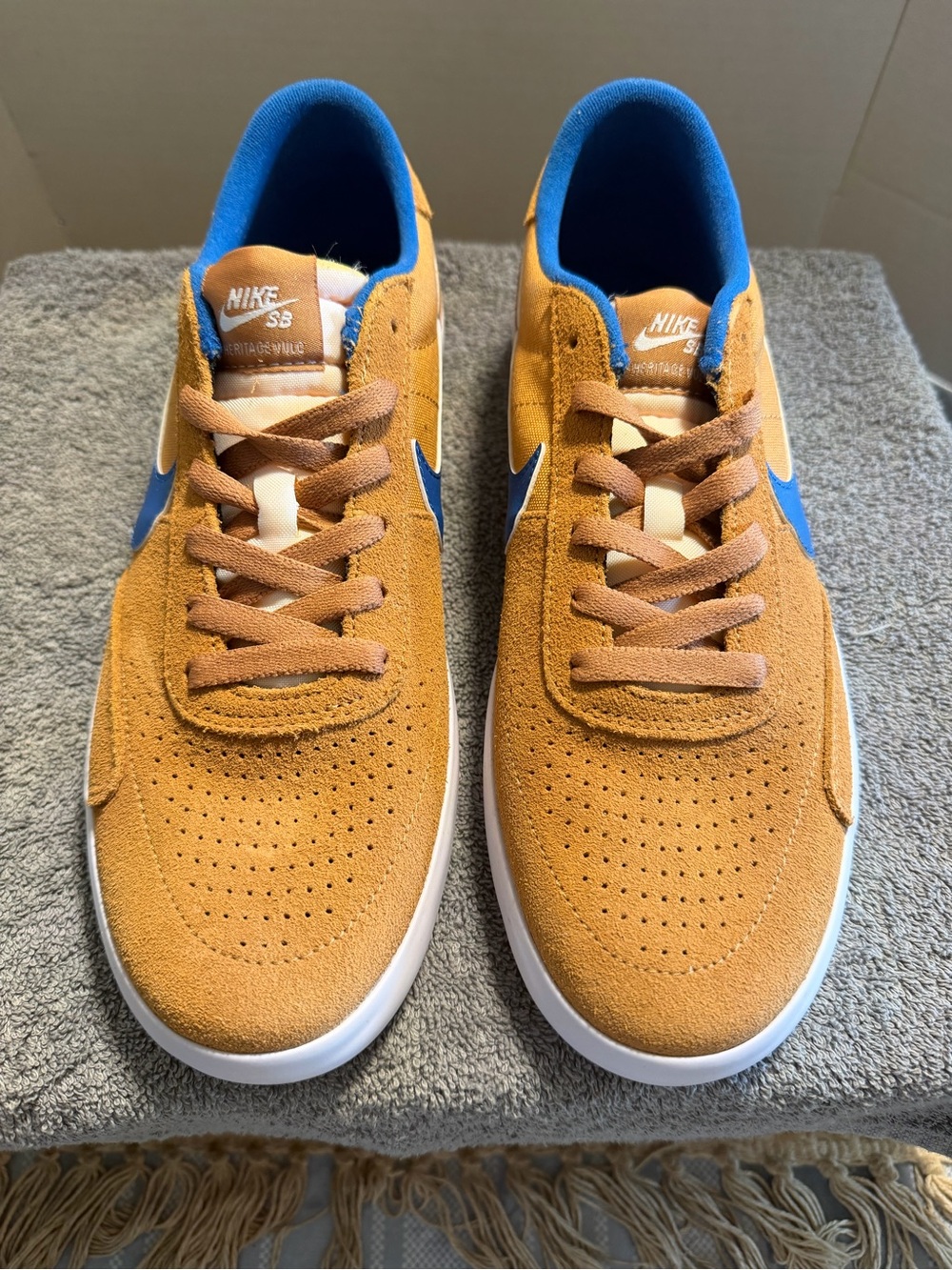 NWOT Nike SB Heritage Vulc Skate Shoes - Suede & Canvas (Men's 9.5)